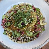 Eggplant carpaccio   at uuuhmami in Heidelberg