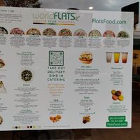 Only A few vegan items on the menu but I want to try them all at worldFLATS - Montclair in Montclair