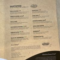 Speisekarte des Restaurants  at Brasserie de Schotsman in Kamperland