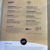 Speisekarte des Restaurants  at Brasserie de Schotsman in Kamperland