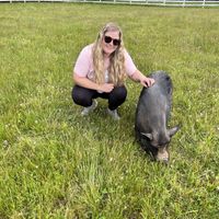   at Arthur's Acres Animal Sanctuary in Parksville