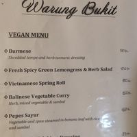  at Warung Bukit in Pemuteran