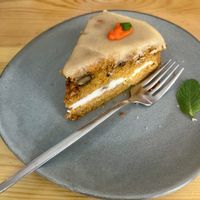 Carrot cake   at HURMA in Tbilisi