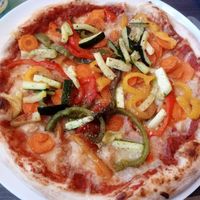 vegan pizza at CAPO CACCIA ristorante. bar. in Sulingen