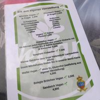 Die Karte at San Marino Eiscafé in Hagen