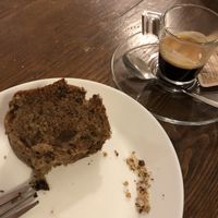 Chocolate chip banana bread - very good at Cibó Vegan Food in Milan
