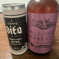 Canned coffee and kombucha   at YO! DONUT in Scottsdale