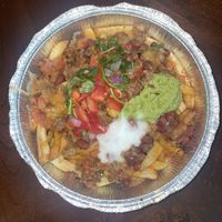 Loaded fries  at Kei's Vegan Eatz in Spring