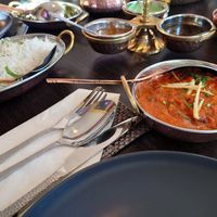 Soya Chaap Tikka Masala at Curry Junction in Ahrenshoop