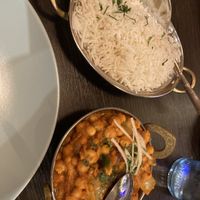 Gebratene Kichererbsen, sehr lecker schmecken nur nicht wirklich so als ob sie gebraten wurden🤷🏻‍♂️  at Curry Junction in Ahrenshoop