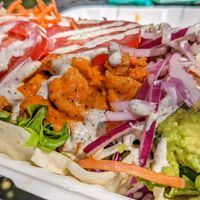 Sandwiches are the main thing at Buds, but the buffalo chicken salad is excellent as well.  at Buds in Salt Lake City