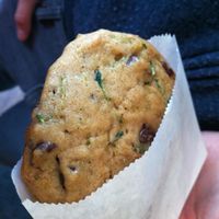 Zucchini chocolate chip cookie at Buds in Salt Lake City