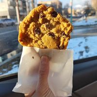 Chocolate chip cookie at Buds in Salt Lake City