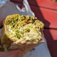 Pesto Sandmich at Buds in Salt Lake City