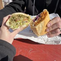 Pesto & Buffalo! Bud’s is a fav restaurant of our for sure!! We rotate between these two and the Philly sandie😄  at Buds in Salt Lake City