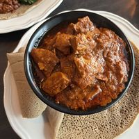 Etiopisk tibsi  at Fröjas Sal in Uppsala