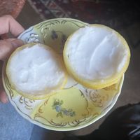 Lemon gelato   at Ravintola Elm  in Helsinki