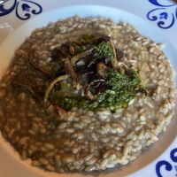 Mushroom risotto  at Ravintola Elm  in Helsinki