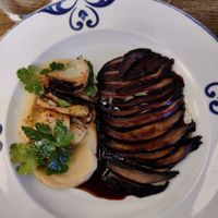 Portobello veggie puree at Ravintola Elm  in Helsinki