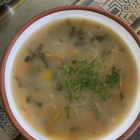 Soup   at Tomate Vegetariano in La Paz