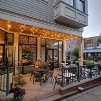 Outside at Wild Sage in Eagle