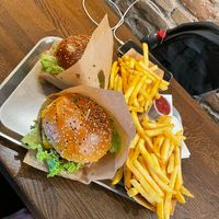 Burghain Burger Menu   at VEG'D - Vegan Burgers - NK in Berlin