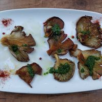 The mushrooms at Botanic Restobar in Mallorca