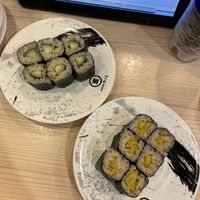   at Kaiten Sushi Misaki in Tokyo