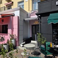 Outside at Umami in Almaty