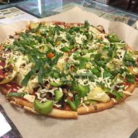 5 veg pizza (choose your own 5 vegs)  at Plant Based Pizza in San Jose