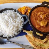 Curry of the day (Mushroom curry) at Quay in Lagos
