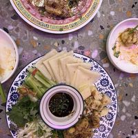 Part of the omakase for two, partially eaten when the photo was taken   at Tae Tae Tae (태태태) in Busan