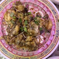 Cauliflower. Part of the vegan omakase and partially eaten 🙊  at Tae Tae Tae (태태태) in Busan