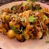 Vegan fried chicken!! Love!! at Tae Tae Tae (태태태) in Busan