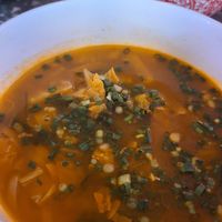 Tom yum rice noodles at Tae Tae Tae (태태태) in Busan