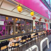 Outdoor seats at Tae Tae Tae (태태태) in Busan