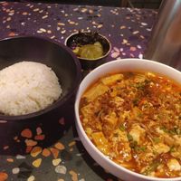 Rice with Mapo Tofu 🥵 at Tae Tae Tae (태태태) in Busan