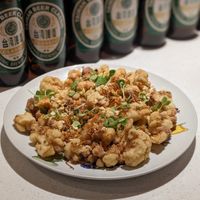 Vegan Fried Cauliflower & Galbi Sauce at Tae Tae Tae (태태태) in Busan