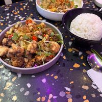 Cauliflower curry + rice.   at Tae Tae Tae (태태태) in Busan