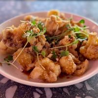 Fried Cauliflower: always delicious !  at Tae Tae Tae (태태태) in Busan