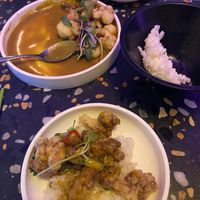 Yellow cauliflower curry  at Tae Tae Tae (태태태) in Busan