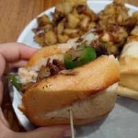 Vegan cheesesteak, better than average at Morning Shift in Kennesaw