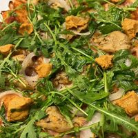 Vegan chicken  at Dr. Pizza in Sant Joan Despi