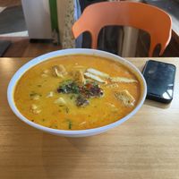Laska noodles  at Joyve Cafe in Auckland