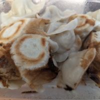 Dumplings at Joyve Cafe in Auckland