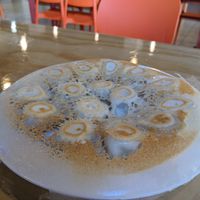 Shepherd's Purse Dumplings: really good! at Joyve Cafe in Auckland