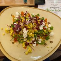 Shack Special with scrambled tofu and vegan feta  #Veganuary at FUEL Shack in Halifax
