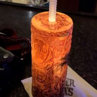Non-Alcoholic Polynesian Punch  at Walt Disney World - Trader Sam's Grog Grotto in Lake Buena Vista