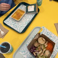 The Rachel salad & Mac n Cheese   at Amy's Drive Thru in Thousand Oaks