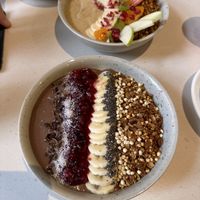 My Sweet Cashew Bowl and Sunshine Bowl both 10/10!   at Franziska in Budapest